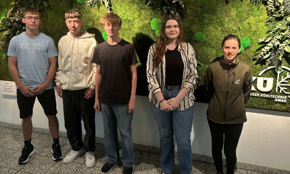 Willkommen an unsere neuen Azubis!